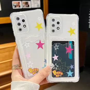 Чехол-карта для iPhone 13 11 15 12 14 Pro Max Samsung A55 S24 S23 S22 Ultra A54 A05S A15 OPPO A15 A77 A16 A17K A54 A3S Redmi 13C 9a 9T Note 13 11 12 iPhone 15 чистый