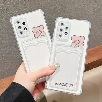 Чехол-карта для iPhone 13 11 15 12 14 Pro Max Samsung A55 S24 S23 S22 Ultra A54 A05S A15 OPPO A15 A77 A16 A17K A54 A3S Redmi 13C 9a 9T Note 13 11 12 iPhone 15 чистый