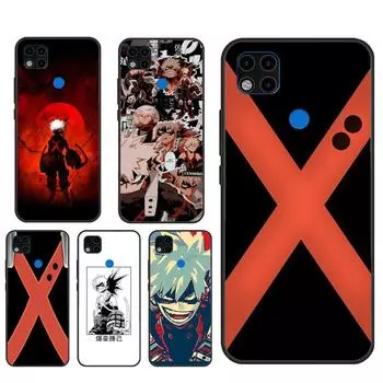 Чехол Katsuki Bakugo Boku No Hero Academia для Xiaomi Redmi Note 11 7 8 9 10 Pro 9S 10S 11S, чехол Fundas для Redmi 10 9 9T 9A 9C Redmi 7