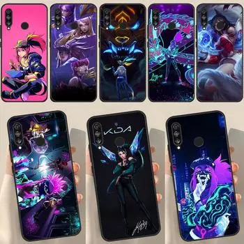 Чехол Kda Kaisa Ahri Akali для Huawei P30 Lite P40 P20 P50 Pro Nova 5T P Smart 2021 2019 Чехол для Honor 50 Lite Huawei P40 Lite 4G