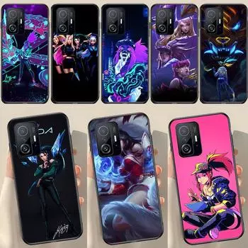 Чехол Kda Kaisa Ahri Akali для POCO X5 X3 F5 Pro X4 F4 GT M5s C40 F3 для Xiaomi 13 Lite 12 11T 12T Pro 12X POCO X4 Pro 5G
