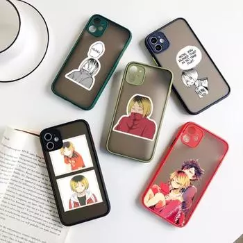 Чехол Kenma Kozume Of Phone для IPhone 14 13 12 11 Mini Pro Max XS X Max XR 8 7 Plus SE 2022, цвет кожи, чехол для телефона iPhone 14