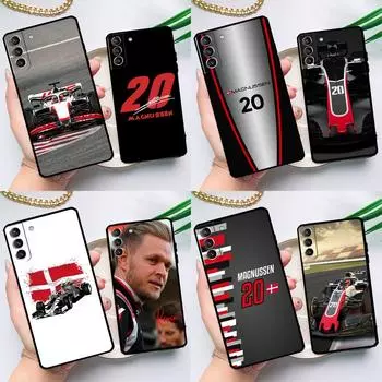 Чехол Kevin Magnussen F1 для Samsung Galaxy S23 S21 S22 Ultra Plus Note 10 20 S8 S9 S10 Plus S20 FE Galaxy S8 Plus
