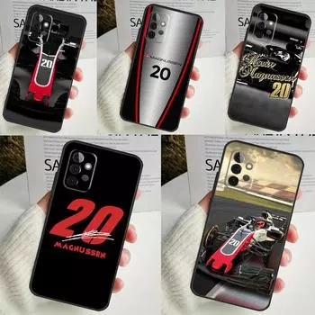 Чехол Кевин Магнуссен F1 для Samsung Galaxy A55 A35 A25 A15 A51 A71 A12 A32 A52 A13 A33 A53 A14 A34 A54 Samsung A52S 5G