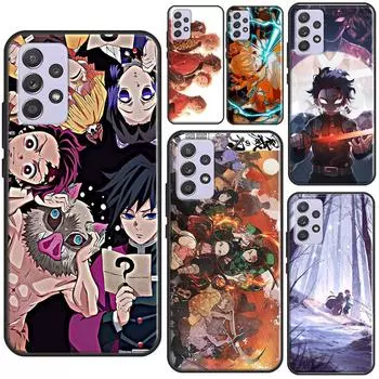 Чехол Kimetsu No Yaiba Anime для Samsung A51 A71 A50 A70 A41 A31 A11 A10 A52S A21S A12 A22 A32 A42 A52 A72 Samsung A10