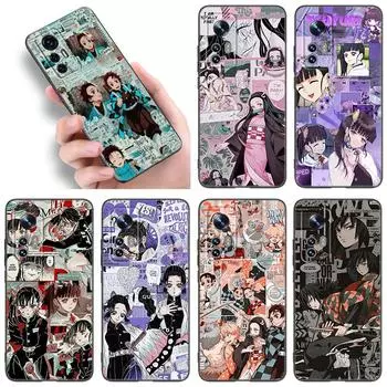 Чехол Kimetsu No Yaiba Demon Slayer аниме для телефона Xiaomi Mi A2 8 9 SE Note 10 10T 11 12 Lite 9T 11T 12S 12T Pro A3 6X 12X Xiaomi Mi A2(6X)