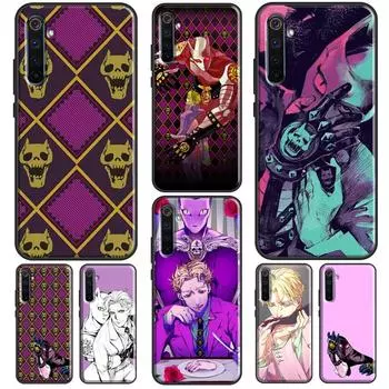 Чехол Kira Yoshikage Killer Queen JoJo для OPPO A52 A72 A5 A9 A53 A15 Realme GT Neo2 Master 8 Pro 8i 9i OnePlus 10 9 Pro 9R Realme GT(Neo)