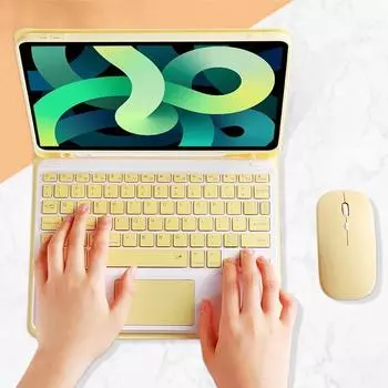 Чехол-клавиатура для iPad 10-го поколения, кожаная Bluetooth-клавиатура для iPad Pro Air 4, 5, iPad Air 2, 5, 6th Air 3 Pro, iPad 9/8/7, защитный чехол iPad Air4 5(10.9in)