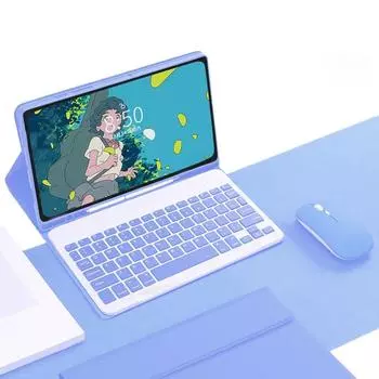 Чехол-клавиатура для планшета Samsung Galaxy Tab A9+ A9 Plus Tab S6 Lite Tab A7 Tab A8 Tab S7 Tab S8 Tab S9 S9 FE 11 10,5 10,4 дюйма S9 11 inch