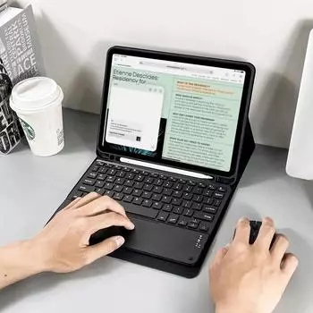 Чехол-клавиатура для Samsung Galaxy Tab A9 Plus, чехол для планшета Tab S8 S9 Ultra S7 S9 FE+ A8 S6 Lite A7 Lite Magic Keyboard Case Tab A7 Lite 8.7inch