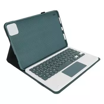 Чехол-клавиатура для Xiaomi для Mi Pad 6 6 Pro 11 дюймов 2023 PU подставка чехол с магнитным съемным темно-зеленого