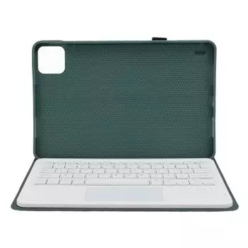 Чехол-клавиатура для Xiaomi для Mi Pad 6 6 Pro 11 дюймов 2023 PU подставка чехол с магнитным съемным темно-зеленого