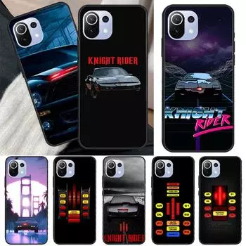 Чехол Knight Rider KITT Car Back для POCO X4 Pro F1 F2 F3 X3 GT M3 M4 X3 Pro Чехол для Xiaomi 11T 12 Pro 11 Lite POCO X4 Pro 5G