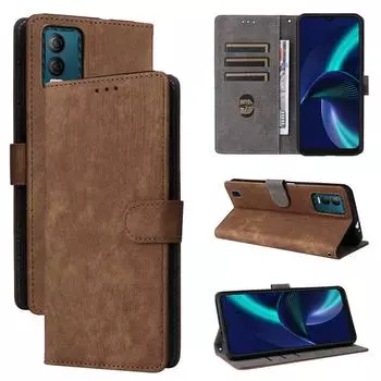 Чехол-книжка для BLU View Speed 5G из искусственной кожи с полной защитой корпуса [блокировка RFID] Чехол-кошелек for BLU View Speed 5G чёрный