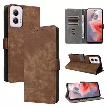 Чехол-книжка для Motorola Moto G Power (2024) Чехол-кошелек из искусственной кожи для защиты всего тела [блокировка RFID] for Motorola Moto G Power чёрный