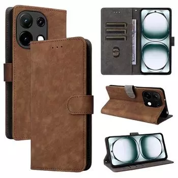 Чехол-книжка для Umidigi Note 100 из искусственной кожи с полной защитой корпуса [с блокировкой RFID] for Umidigi Note 100 чёрный