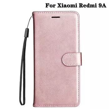 Чехол книжка для Xiaomi Redmi 9A Xiaomi Redmi 9A красный