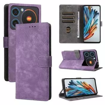 Чехлы-книжки для ZTE Nubia Music из искусственной кожи с полной защитой корпуса и [блокировкой RFID] Чехлы для телефонов for ZTE nubia Music чёрный