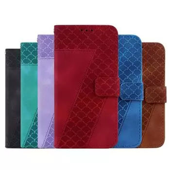 Чехол-книжка из 7-образной кожи с тиснением для Sony Xperia 10VI 5V 5VI 1VI ACE3 5III 10III с подставкой, отделениями для карт, чехлом-кобурой для Sony Xperia L4 XZ3 Sony Xperia 10 VI коричневый