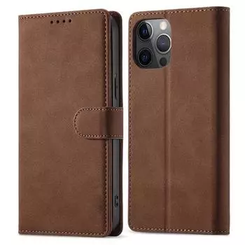 Чехол-книжка из кожи Samsung A13 для S22 Ultra, A53, A73, A12 - защита от кражи, матовый, держатель для карт, защитный чехол A73 5G чёрный