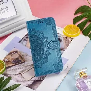 Чехол-кошелек для iPhone 16 15 14 13 12 11 Samsung S24 S23 S22 S21 A55 A35 A25 A15 A54 A24 A14 A53 A23 A13 Xiaomi 13T Redmi Note 13 12 11 10 Pro Чехол iPhone 14 синий