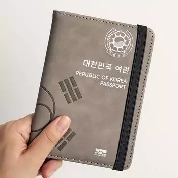 Чехол-кошелек для паспорта VITALO Korea с защитой от скимминга
