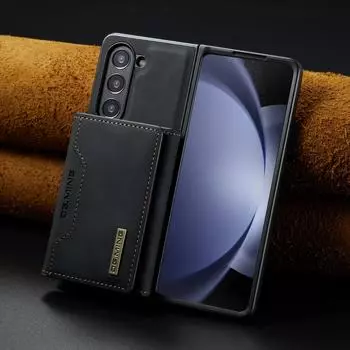 Чехол-кошелек из противоударной кожи для Samsung Galaxy Z Fold5 Fold 5 3 5G Fold4 Fold3 Fold 4 Аксессуары для телефонов Держатель для карт for samsung z fold 5