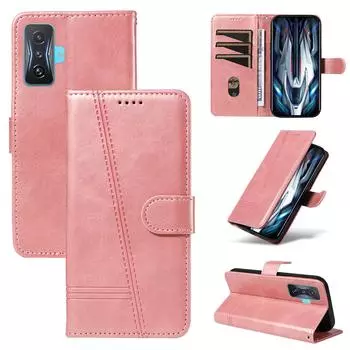 Чехол-кошелек с магнитной застежкой-книжкой, кожаный чехол для POCO C65 X3 X4 M3 F3 F4 GT X4 M4 X5 F5 M5 M5S X6 X7 F6 M6 M7 Pro 4G 5G чехол для телефона POCO X3 NFC чёрный