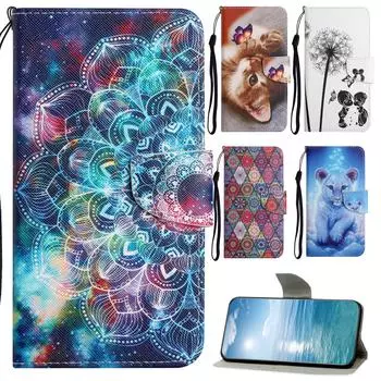 Чехол-кошелек с откидной крышкой для iPhone 15 14 13 12 Pro Max SE22 Samsung S24 S23 S22 S21 FE A55 A35 A15 A54 A34 A24 A14 A04 A53 A33 A23 A13 A52 Чехол iPhone 13 Pro Max оранжевый