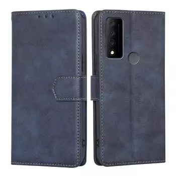 Чехол-кошелек с защитой от кражи RFID для Itel A48 Vision 1 Pro Blackview A100 Cubot X30 Tecno Spark 7, чехол из искусственной кожи, кобура с 6 слотами для карт, бампер для телефона Alcatel 1C 2019 чёрный