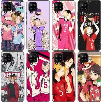 Чехол Kozume Kenma Haikyuu с аниме для Samsung Galaxy A12 A02S A22 A32 A52 A72 A71 A51 A41 A31 A21 A11 A50 A70 A10S A20S, мягкий чехол Samsung A02