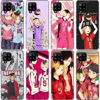 Чехол Kozume Kenma Haikyuu с аниме для Samsung Galaxy A12 A02S A22 A32 A52 A72 A71 A51 A41 A31 A21 A11 A50 A70 A10S A20S, мягкий чехол Samsung A41