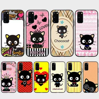 Чехол KT64 Chococat для Samsung A04 A14 A23 A34 A54 M23 M33 M52 M53 Realme 10 9 C30S C35 C55 VIVO Y02S Y21 Y33S Y51 X80 Pro Прозрачная крышка Samsung A05 бездна