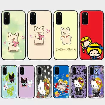 Чехол KT74 Yoshikitty Sanrio для Samsung A04 A14 A23 A34 A54 M23 M33 M52 M53 Realme 10 9 C30S C35 C55 VIVO Y02S Y21 Y33S Y51 X80 Pro Прозрачный чехол Samsung A51 капри