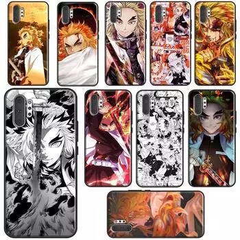 Чехол Kyojuro Rengoku для Samsung Galaxy S21 S20 FE S22 Ultra S8 S9 S10 e Note 10 Plus Note 20 Ultra Coque Galaxy S8