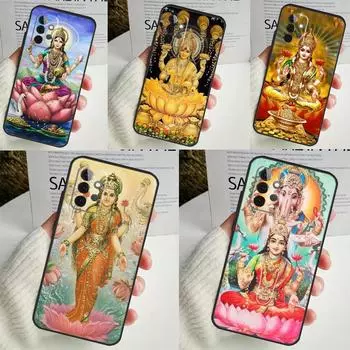 Чехол Lakshmi Hindu Goddess для Samsung Galaxy A54 A34 A14 A13 A33 A53 A12 A32 A52 A71 A51 A15 A25 A35 A55 Samsung A12