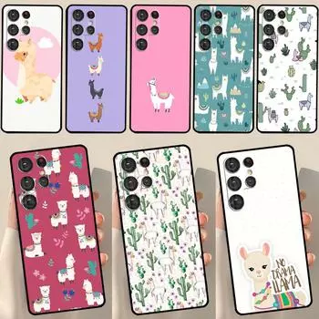 Чехол Lama Llama Alpacas для Samsung Galaxy S23 S22 Ultra S21 S20 FE S9 S10 S22 Plus Note 20 Note 10 Plus Galaxy S22 Plus