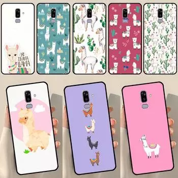 Чехол Lama Llama Alpacas для Samsung Galaxy J3 J5 J7 2017 A3 A5 J1 2016 J4 J6 Plus A6 A7 A8 A9 J8 2018 Coque J2 Prime - G532