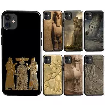 Чехол Lamassu Assyrian Mesopotamian для iPhone 13 11 14 Pro Max 12 mini 6S 7 8 Plus X XR XS Max SE 2020, мягкий чехол из ТПУ iPhone 6 6s