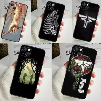 Чехол Last of Us для iPhone 14 15 Pro Max 11 12 13 Mini SE 7 8 Plus X XR XS MAX Мягкий противоударный чехол iPhone 12