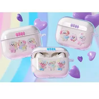 Чехол Line Friends BT21 BABY Prism для AirPods Pro