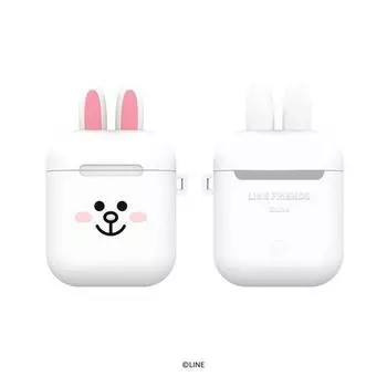 Чехол Line Friends для AirPod с кольцом типа D Cony, 1 шт.