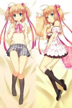 Чехол Little Kamikita Komari из аниме Dakimakura, двусторонний трикотаж, 160x50 см, Nao Moe, оригинальная работа Busters! = Уо-тян