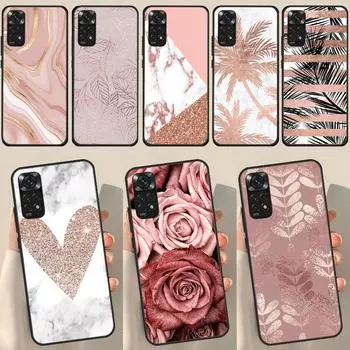 Чехол Love Rose Gold для Redmi Note 12 Pro Plus для Redmi Note 10 8 9 11 Pro 12S 11S 10S 9S 9C 10C 12C Redmi Note 10 5G