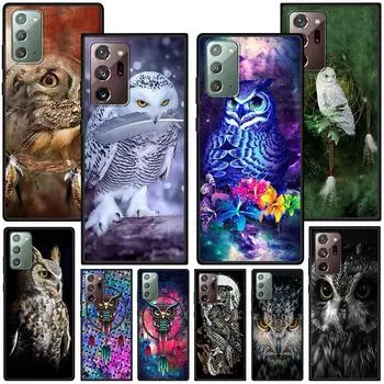 Чехол «Ловец совы» для Samsung Galaxy Note 20 Ultra 10 Lite 9 8, черный силиконовый чехол для телефона Note20 Note10 Plus Funda Capa Samsung Note 8