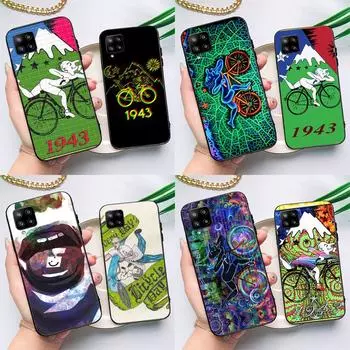 Чехол LSD Albert Hofmann Bicycle Day для Samsung Galaxy A54 A34 A53 A13 A32 A52 A14 A51 A71 A23 A33 A73 A12 A22 A21S Coque Samsung A32 5G