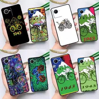 Чехол LSD Albert Hofmann Bicycle Day для Realme C55 C33 C31 C35 C30 C11 C15 C25s C21Y GT Neo 5 3T 2T 8 9 10 11 Pro Plus Realme GT Neo 3T