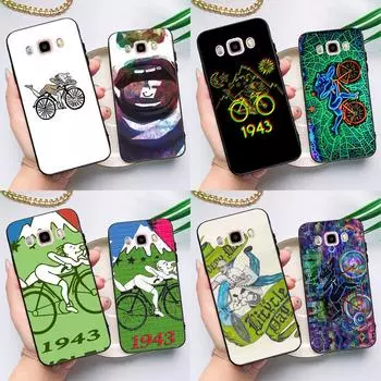 Чехол LSD Albert Hofmann Bicycle Day для Samsung Galaxy J4 J6 Plus 2018 J8 A6 A7 A8 A9 J1 A3 A5 2016 J3 J5 J7 2017 J3 2016 - J310