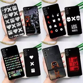 Чехол «Любовь, смерть и роботы» для Samsung Galaxy S23 S21 S22 Ultra Plus Note 10 20 S8 S9 S10 Plus S20 FE Galaxy S20 FE