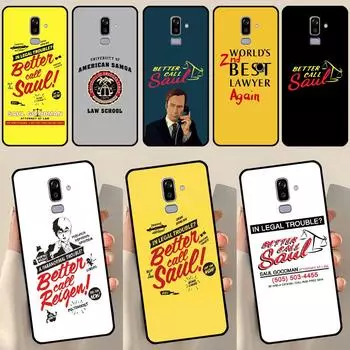 Чехол «Лучше звоните Солу» для Samsung Galaxy J7 2016 A3 A5 J1 J3 J5 2017 A6 A7 A8 A9 J8 2018 J4 J6 Plus J4 2018 - J400